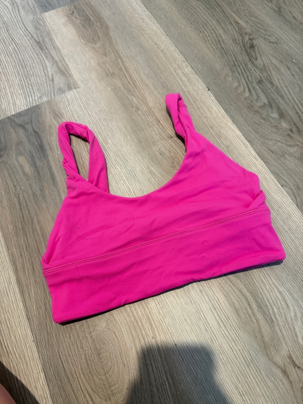 lululemon athletica Bright Pink Light Support Sports Bra